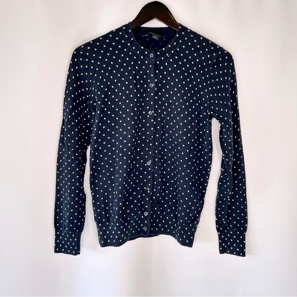Tommy Hilfiger Sweaters - Tommy Hilfigure Women’s Poker Dot Button Down Sweater Size Medium